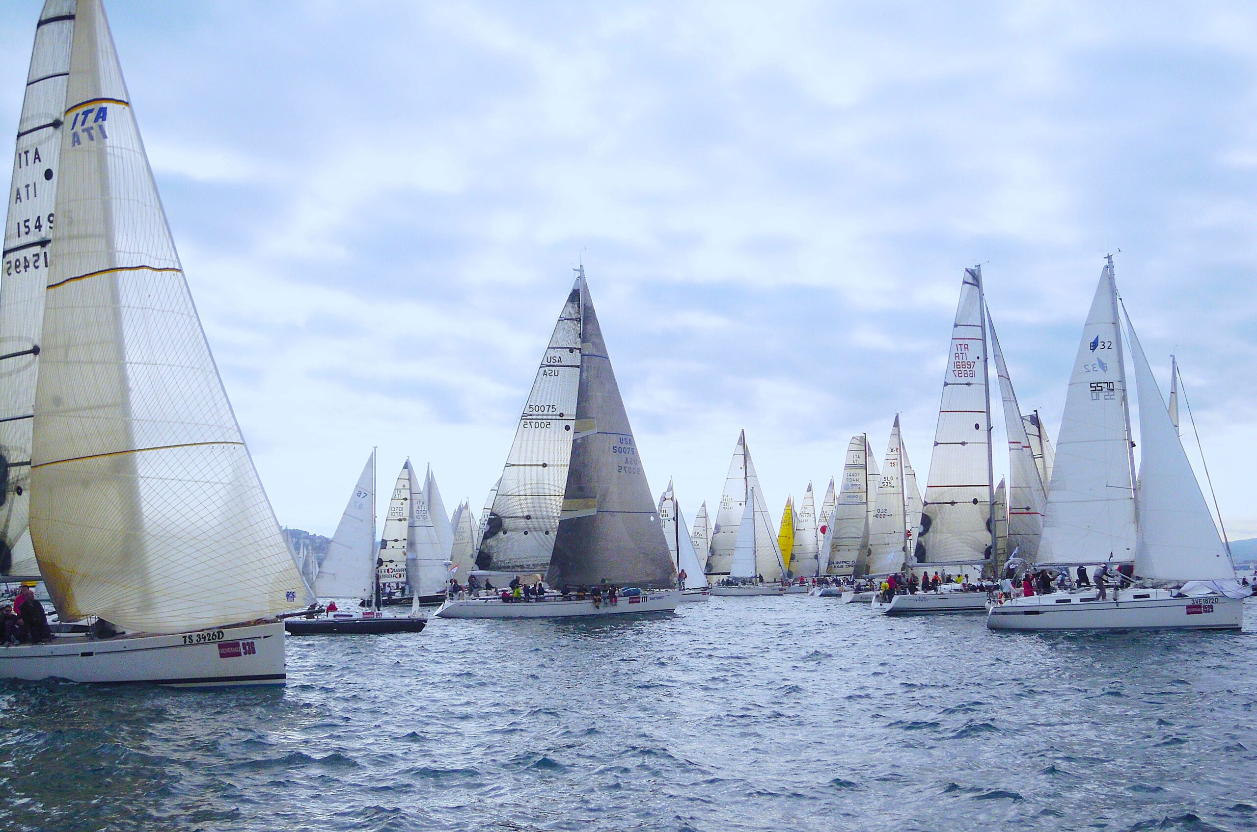 Barcolana dal mare