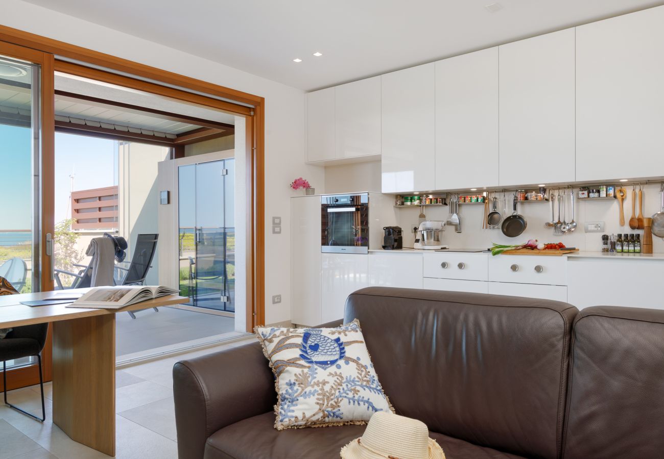 Апартаменты на Duino-Aurisina - Giardino vista castello - Portopiccolo Apartments